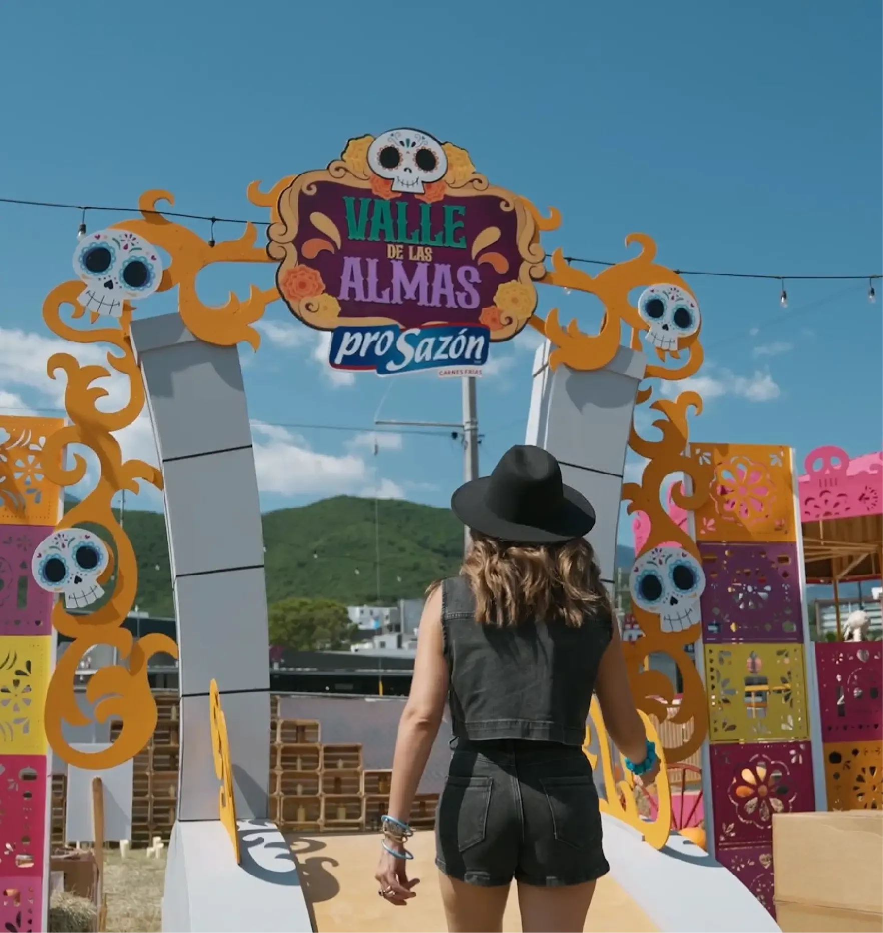 Arco de entrada al Valle de las Almas